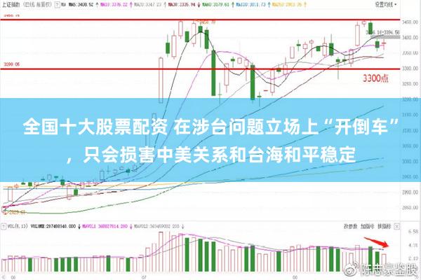全国十大股票配资 在涉台问题立场上“开倒车”，只会损害中美关系和台海和平稳定